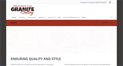 Desktop Screenshot of granitegallery.net